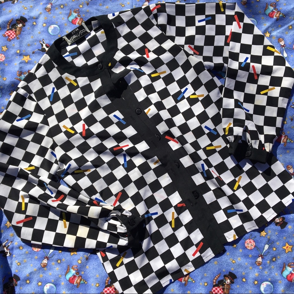 vintage albert nipon blouse